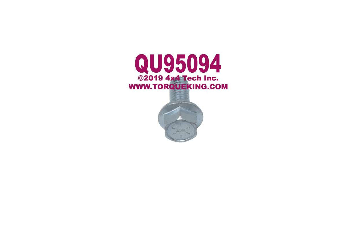 QU95094 3/8"-16 x 7/8" Grade 8 USS Hex Head Flange Bolt Torque King 4x4