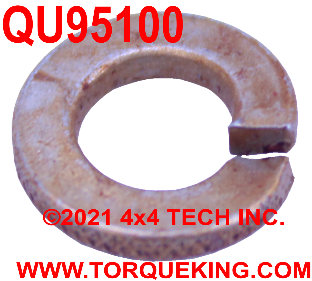 QU95100 1/4" GR8 LOCK WASHER Torque King 4x4