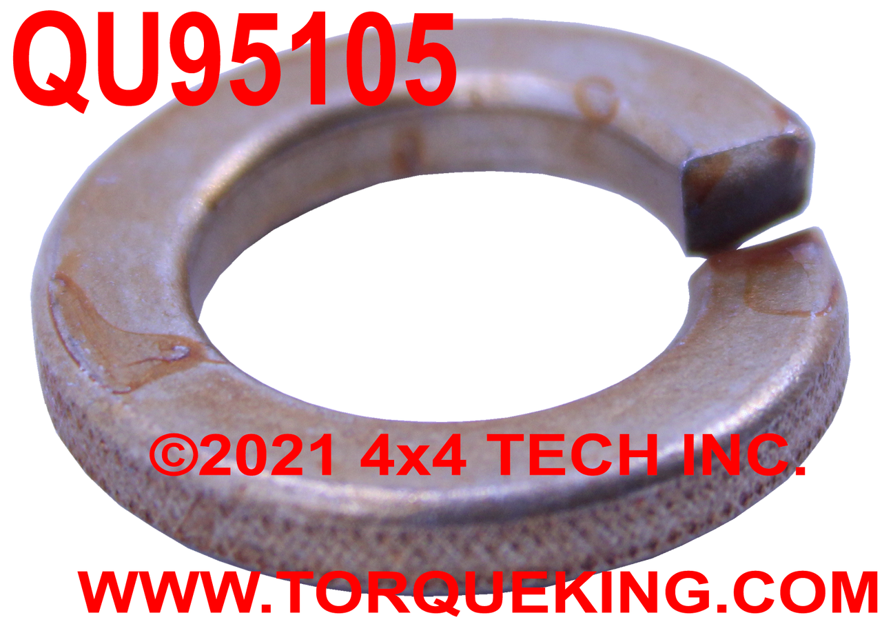 QU95105 9/16" USA Made Grade 8 Zinc Plated Split Lockwasher Torque King 4x4
