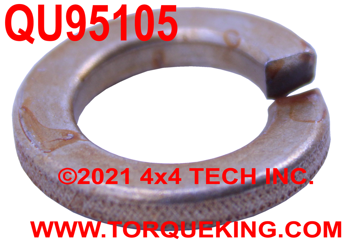 QU95105 9/16" USA Made Grade 8 Zinc Plated Split Lockwasher Torque King 4x4