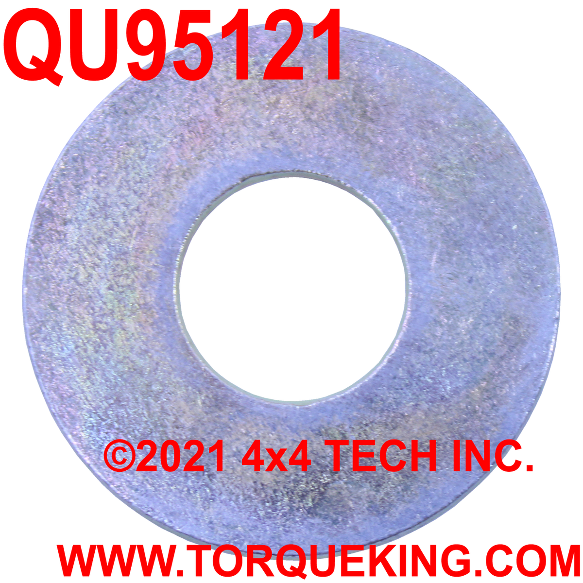 QU95121 9/16" USS FLAT WASHER Torque King 4x4