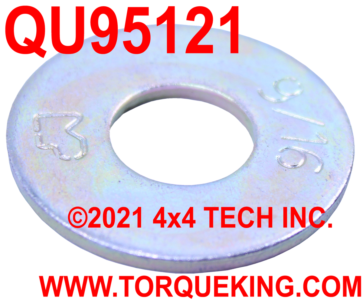 QU95121 9/16" USS FLAT WASHER Torque King 4x4