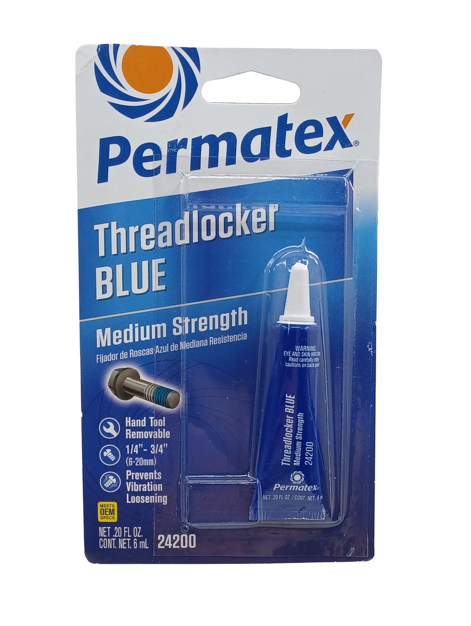 S24200 Medium Strength Blue 242 Threadlocker (6ML) Torque King 4x4
