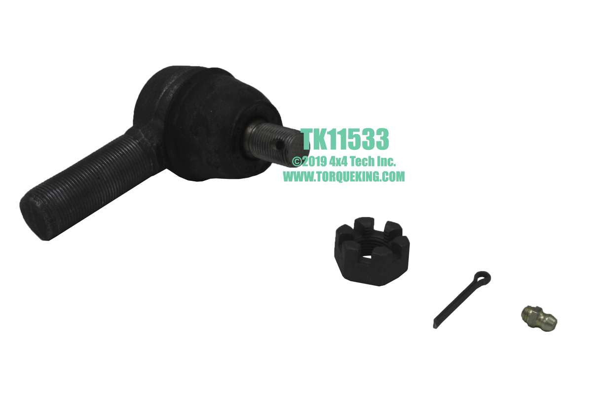 TK11533 Left Tie Rod End for 1976-1993 Dodge Dana 60 Front Axles Torque King 4x4