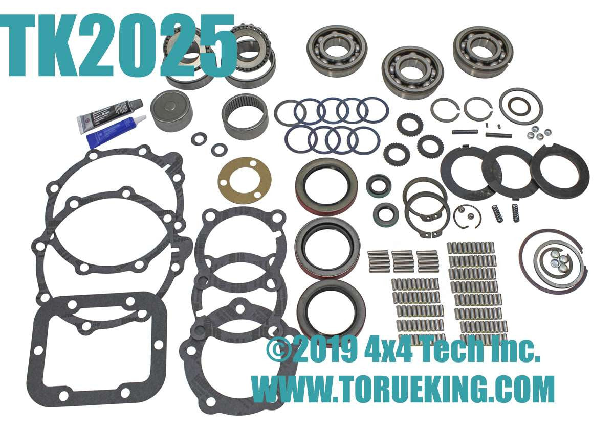 TK2025 NP205 Remote Mount Master Overhaul Kit for 32 Spline Input Torque King 4x4