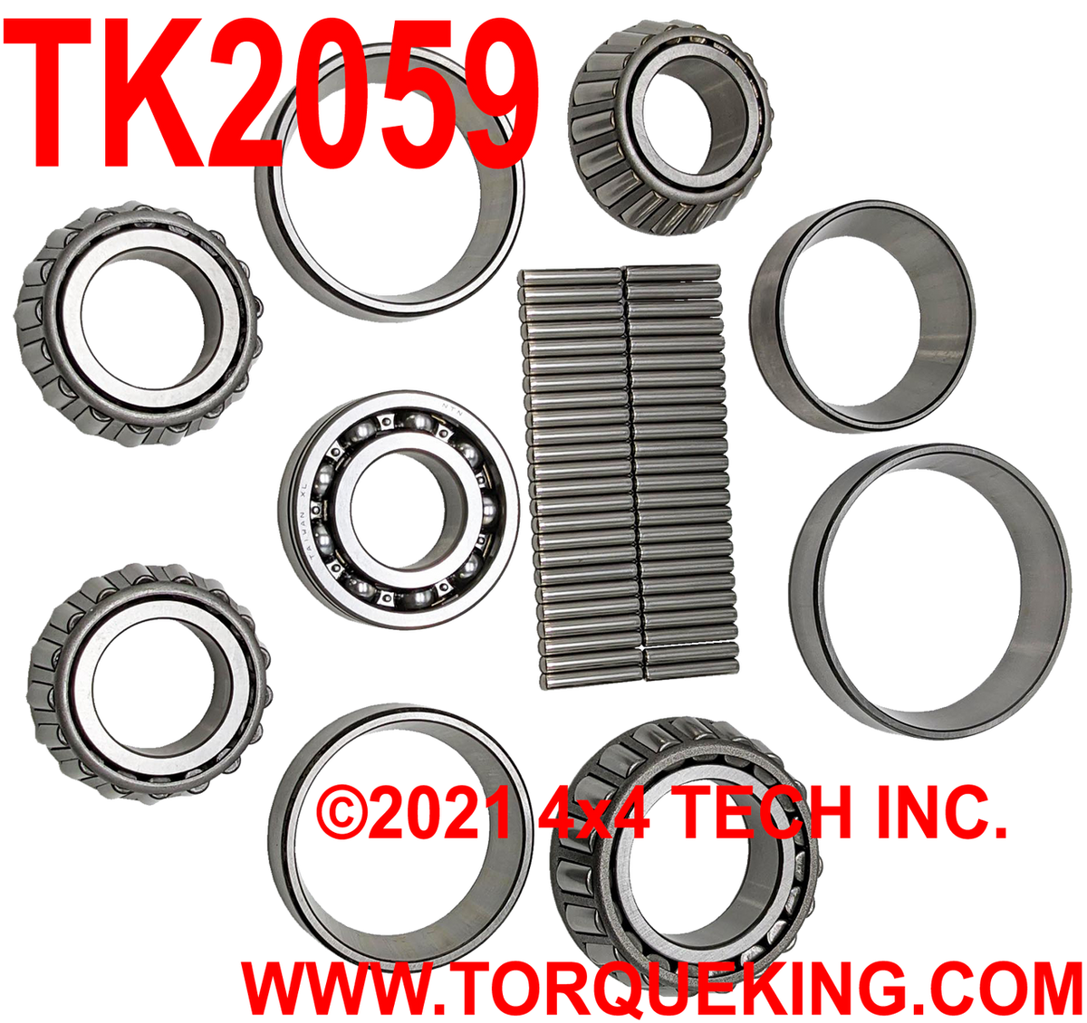 TK2059 Roxor Primary Bearing Only Kit Torque King 4x4