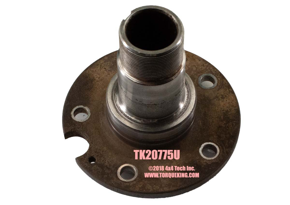 TK20775U Used Bare Front Spindle for some Dana 28IFS, Dana 35IFS Torque King 4x4
