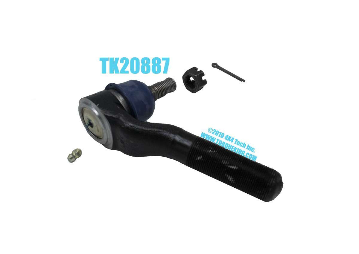 TK20887 Right Outer Tie Rod End for 1995, 1996, 1997 Ford F250 4x4 Torque King 4x4