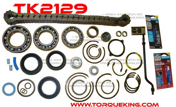 TK2129 Premium Master Overhaul Kit for 2005-2007 Ford NV271F Torque King 4x4