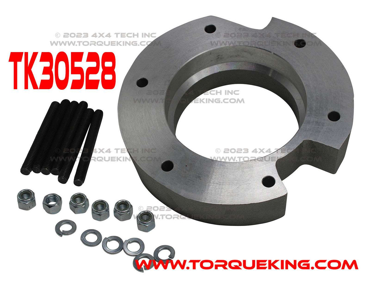TK30528 Circular 6 Bolt Pattern Transfer Case Spacer for GM NP205 Torque King 4x4