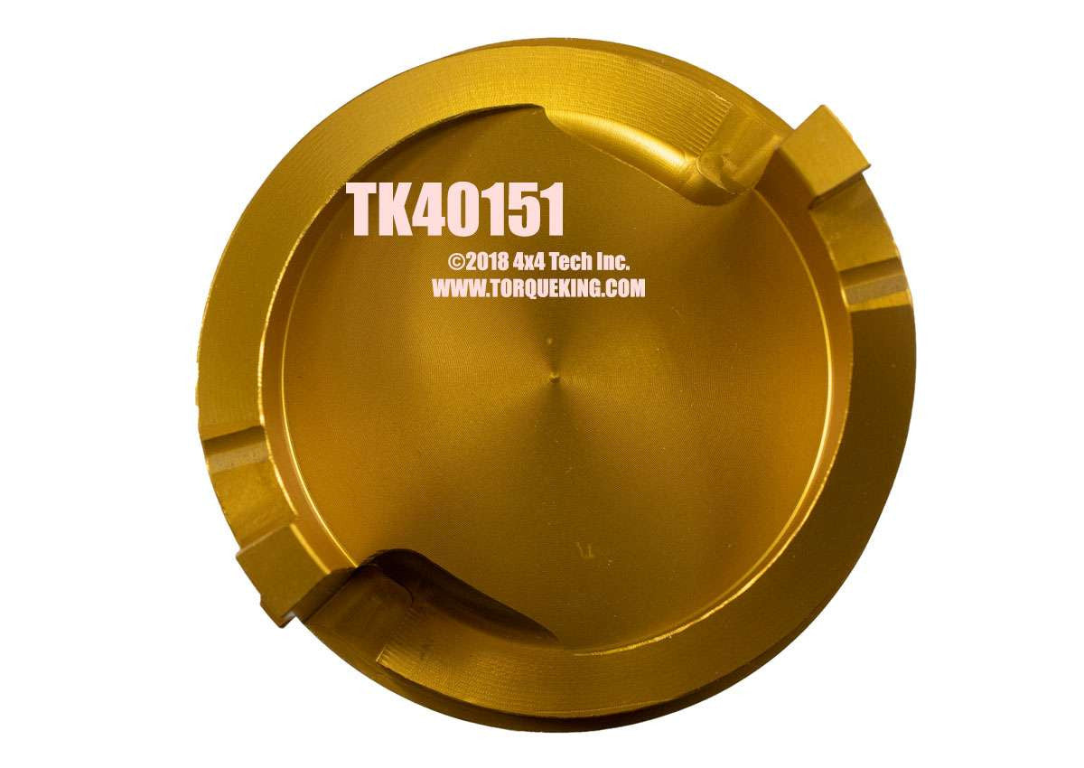 TK40151 Gold Torque King® HD Anodized Aluminum Replacement Hub Dial Torque King 4x4