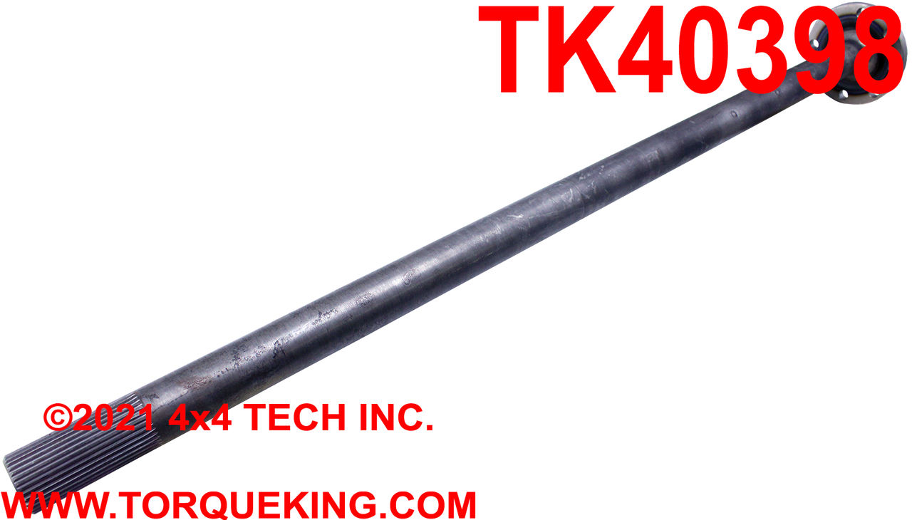 TK40398 Dana 80 36.50" Long Rear Axle Shaft for 94-02 Ram 3500 DRW CC Torque King 4x4