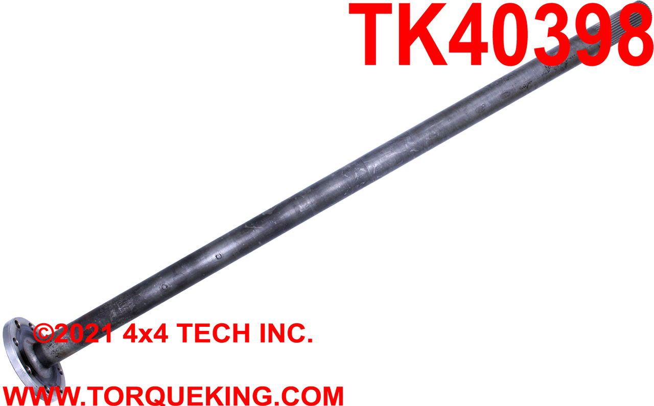 TK40398 Dana 80 36.50" Long Rear Axle Shaft for 94-02 Ram 3500 DRW CC Torque King 4x4