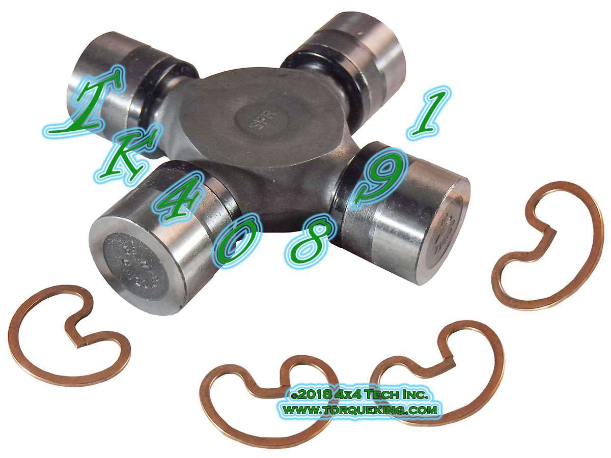 TK40891 Solid Cross 1550 Series U-Joint for 2013-2018 Ram HD Trucks Torque King 4x4