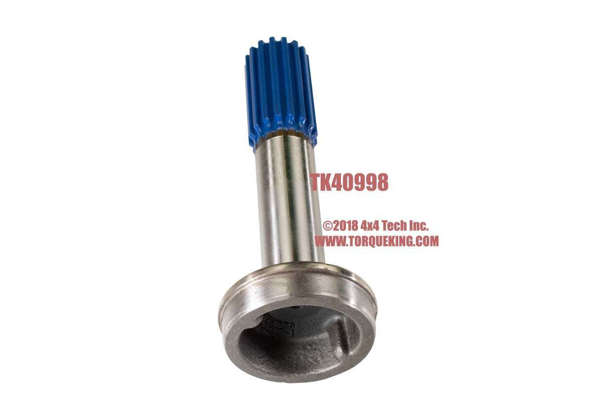 TK40998 16 Spline x 1-1/2" x 7-1/4" Long Slip Stub for 3" x 0.083" Driveshafts Torque King 4x4