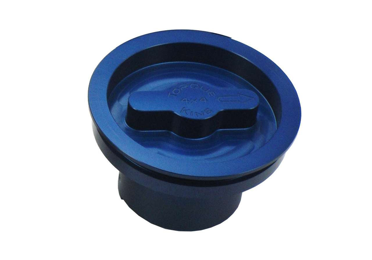 TK42053 Blue Anodized Aluminum Replacement Hub Dial for Spicer Hubs Torque King 4x4