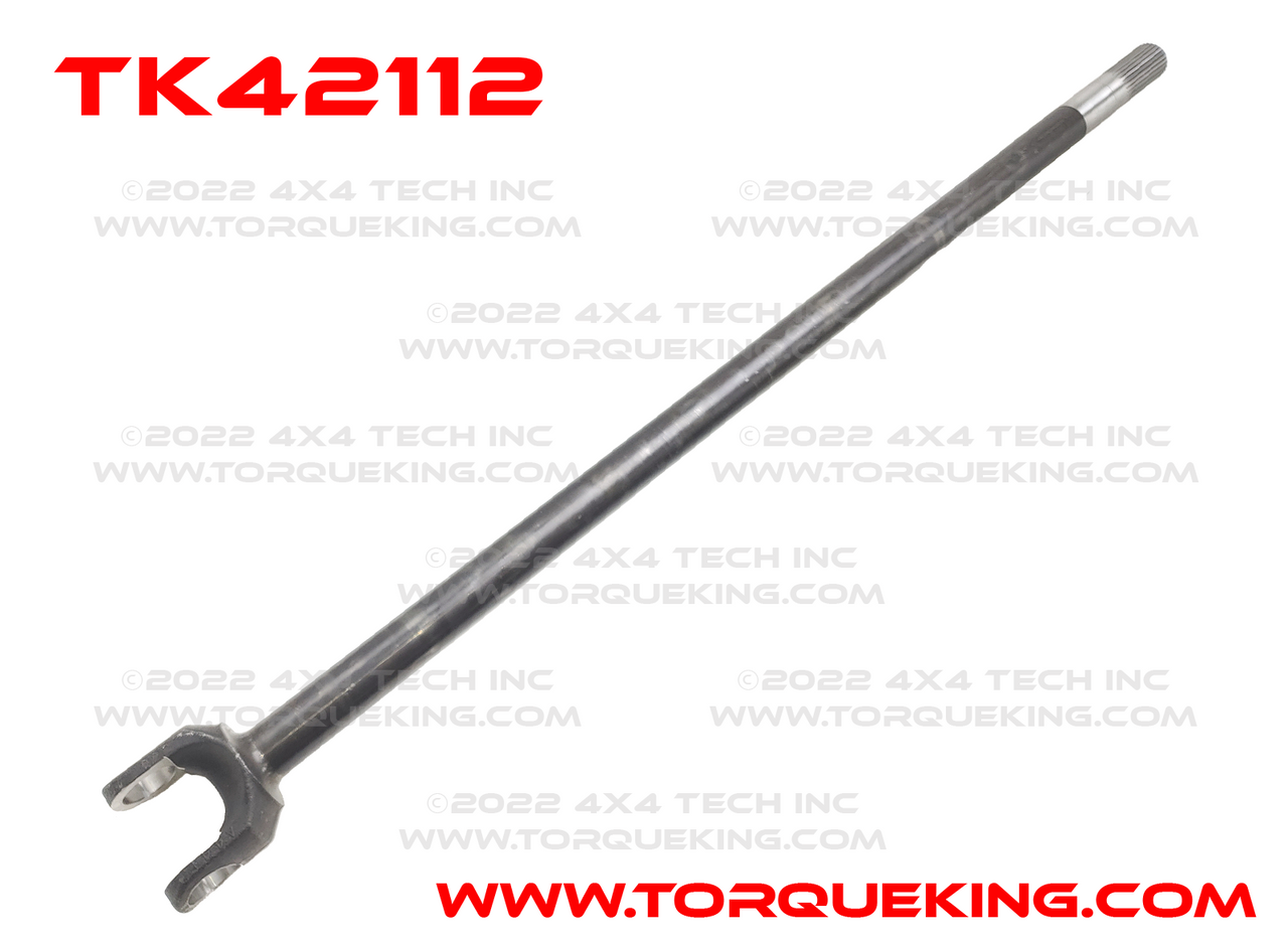 TK42112 Chromoly Left Inner Axle Shaft for 1975-1979 Dodge 1/2 Ton Torque King 4x4