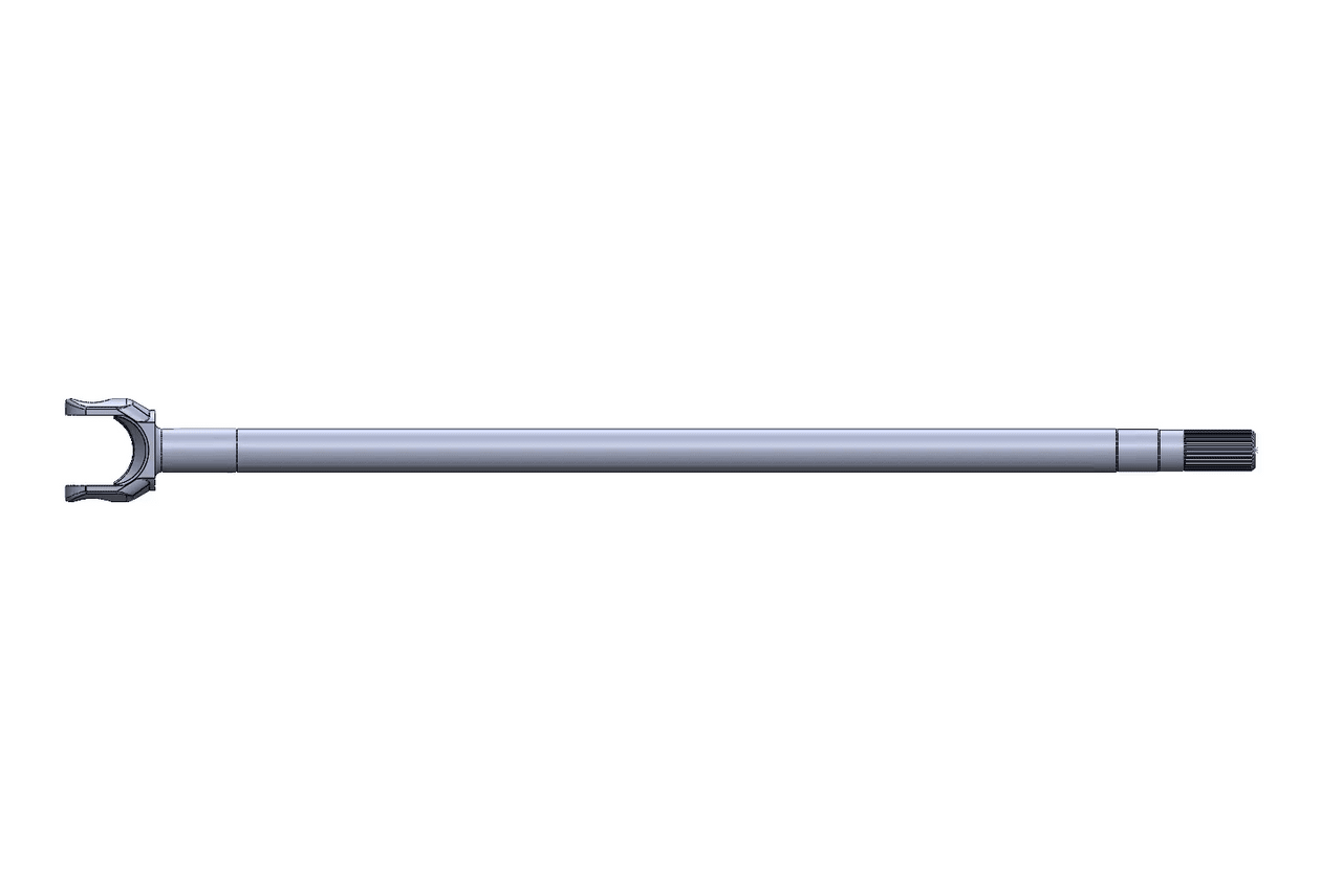 TK42105 Chromoly Left Inner Axle Shaft for 1970-1981 GM Dana 44 Front Torque King 4x4