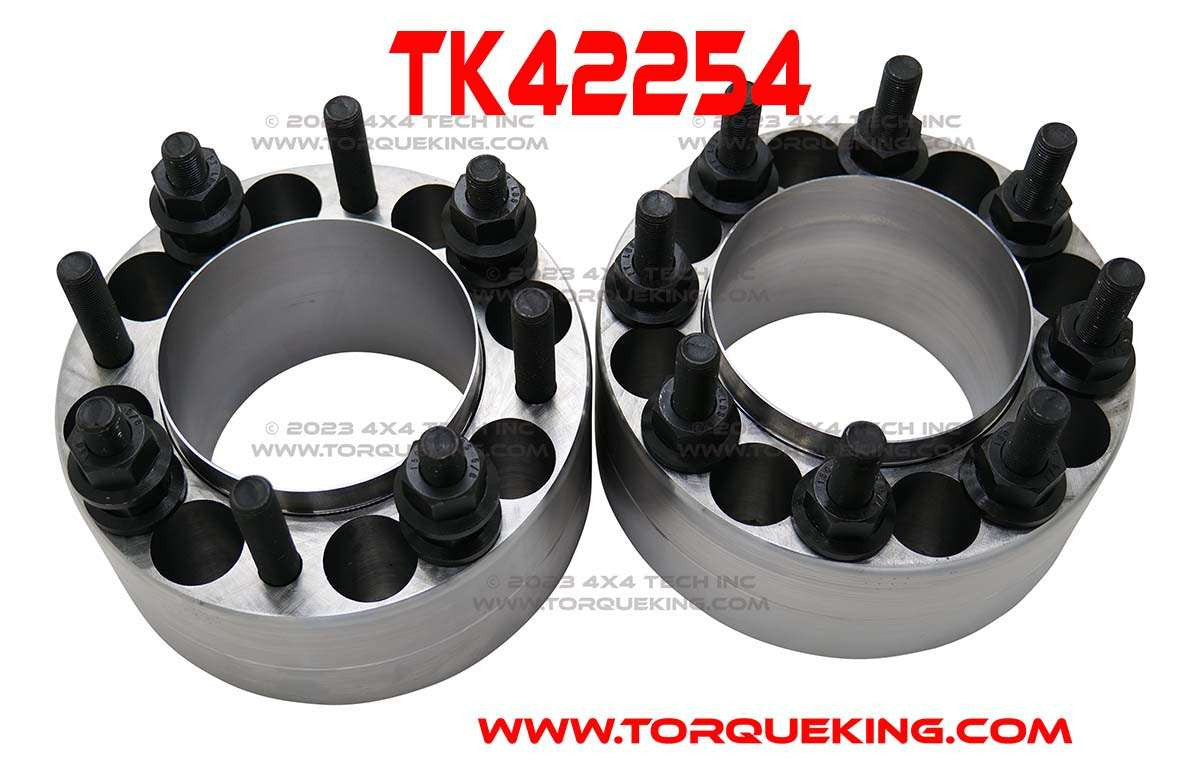 TK42254 SRW to DRW Rear Adapter Set for 1999-2004 Ford Super Duty Torque King 4x4