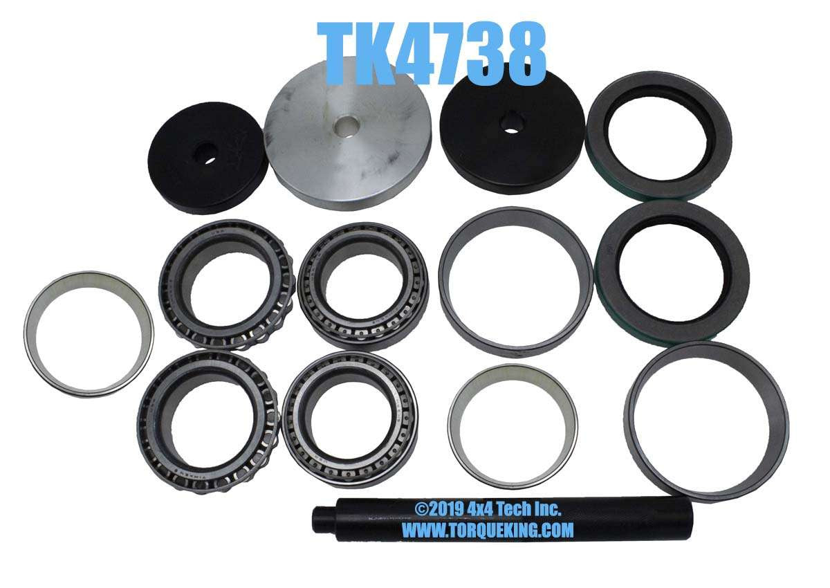 TK4738 Master Dana 50IFS, Dana 60 Front Wheel Bearing, Seal & Tool Kit Torque King 4x4
