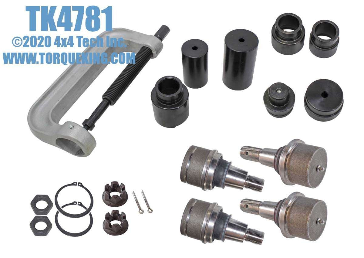 TK4781 Ball Joint and Press Tool Kit for 2005-2016 Ford F450, F550 Super Duty Torque King 4x4