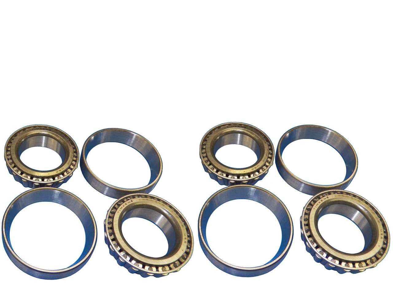 TK4914 Front Wheel Bearing Only Kit for CJ & Scout with Drum Brakes Torque King 4x4