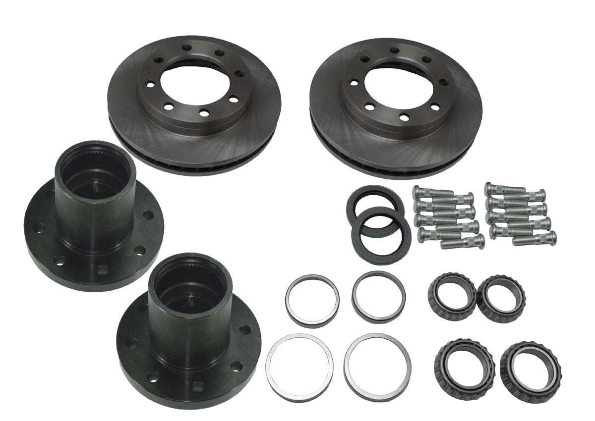 TK4999 DRW to SRW Front Hub Conversion Kit for 1977-1991 GM 1 ton 4x4 Torque King 4x4