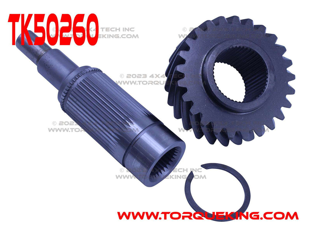 TK50260 31 Spline Input Shaft for 1973-1979 Ford NP205 Torque King 4x4