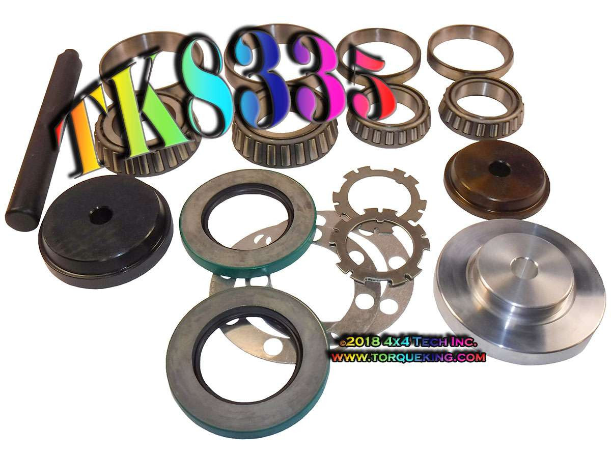 TK8335 Master Rear Wheel Bearing and Seal Kit with Tools for GM and Jeep Torque King 4x4