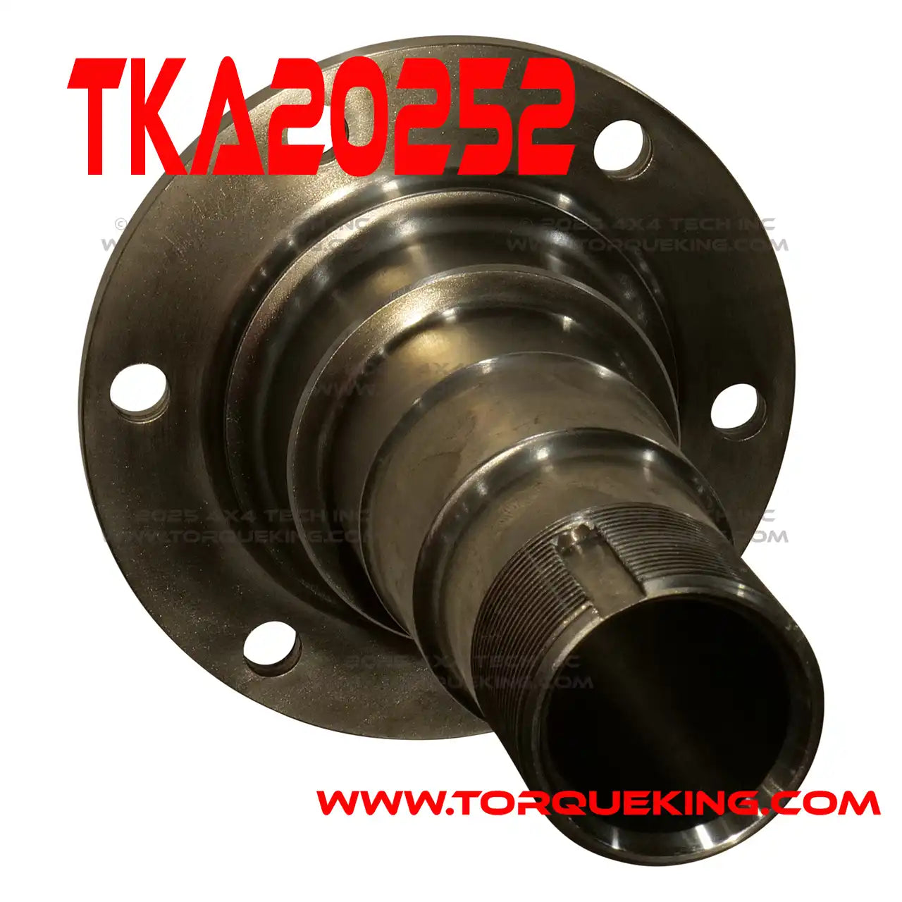 TKA20252 3/4 ton 4x4 Front Spindle for GM Dana 44, Ford Dana 44HD, 60 Torque King 4x4