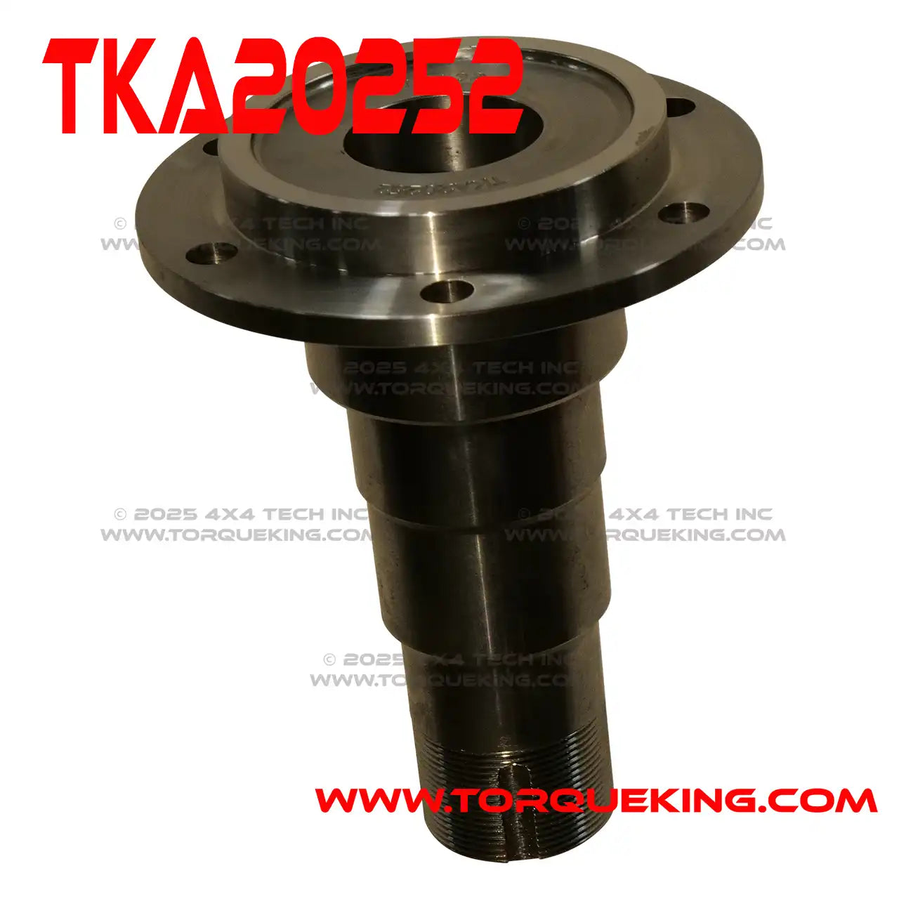 TKA20252 3/4 ton 4x4 Front Spindle for GM Dana 44, Ford Dana 44HD, 60 Torque King 4x4