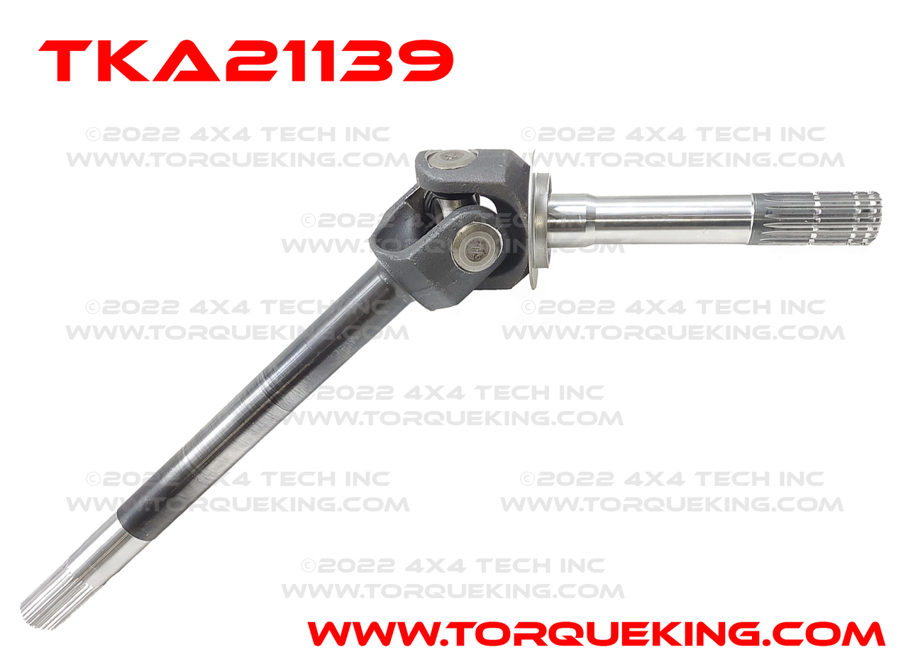 TKA21139 76-77.5 Highboy Left Axle Shaft Assembly Torque King 4x4