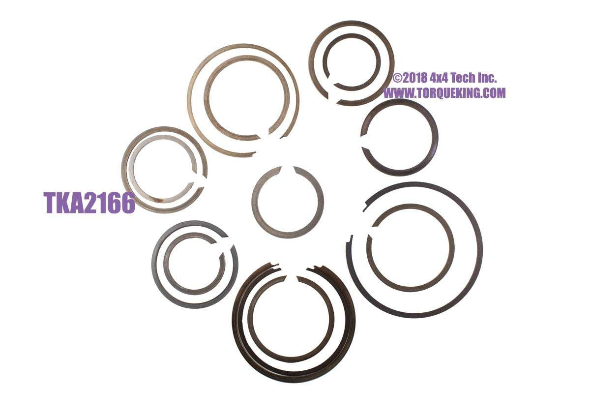 TKA2166 NV271/NV273 Transfer Case Snap Ring Kit for Ford and Ram Torque King 4x4