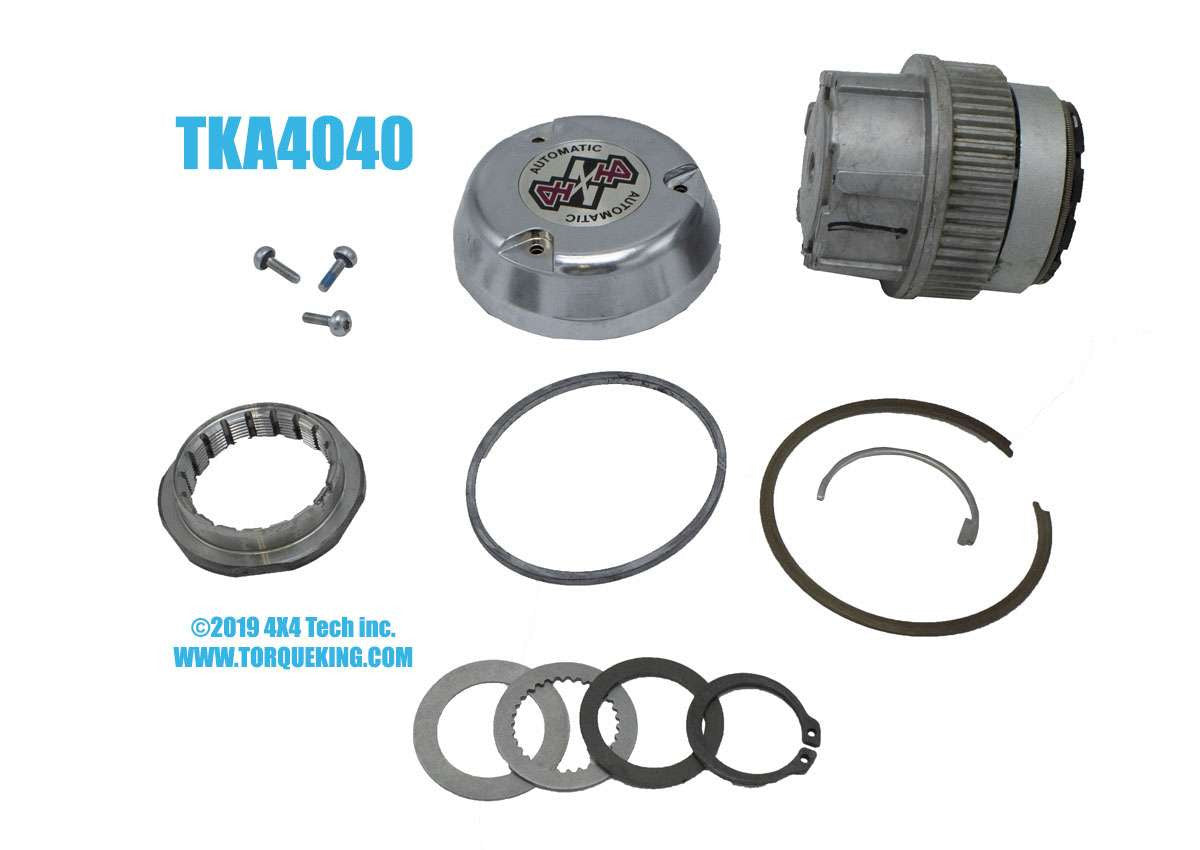 TKA4040 Single Complete 1995, 1996, 1997 Ford Automatic Hub Assembly Torque King 4x4