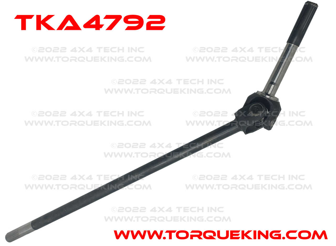 TKA4792 High Performance Right Axle Shaft Assembly 1976-1977.5 F250 Dana 44 Torque King 4x4