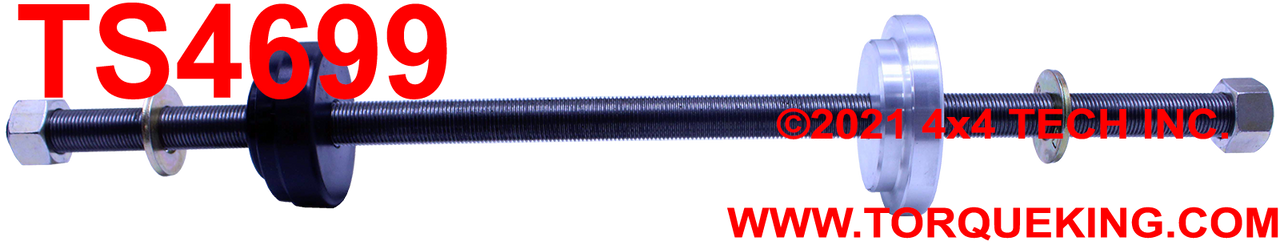 TS4699 Fixed Depth Front Inner Axle Shaft Tool Set, Right Side Only Torque King 4x4