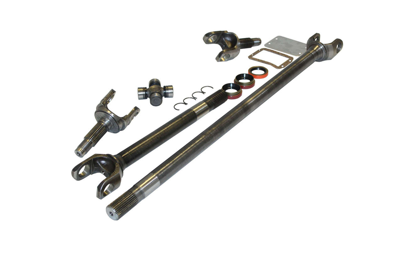 YA W24160 Yukon Front Axle Kit for Jeep XJ, YJ, & TJ with 30 Spline Inners Torque King 4x4