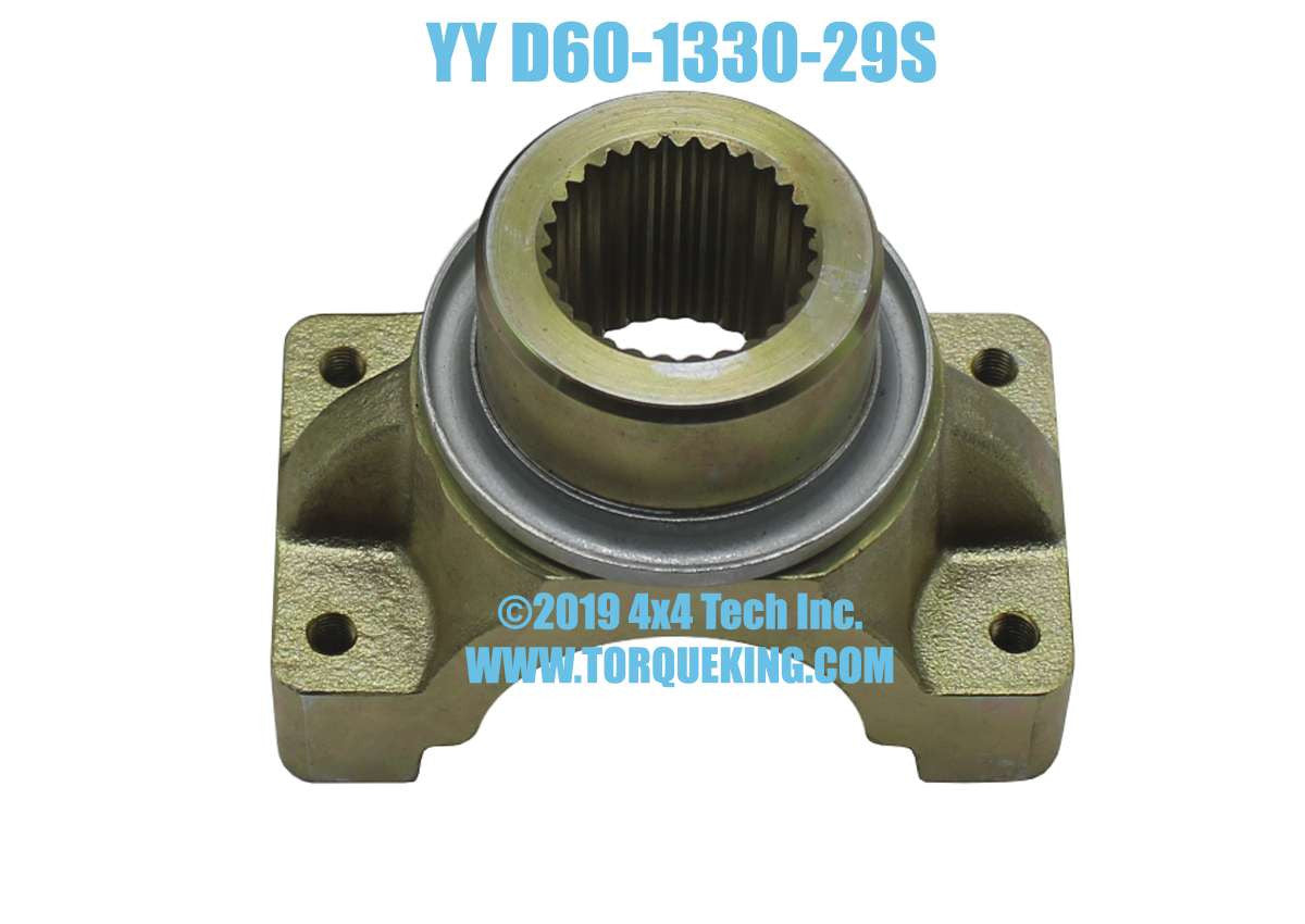 YY D60-1330-29S 1330 Series Pinion Yoke for Dana 60 and Dana 70 Axles Torque King 4x4