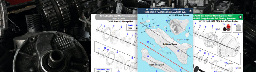 Free Exploded Views from Torque King