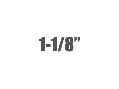 1-1/8" Grade 8 Fine Thread Nut