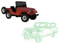 1955-1971 Jeep CJ Series & Jeepster Commando Parts