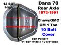 1973-1991 Chevy & GMC Dana 70, 70HD Rear Axle