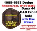 1985-1993 Dodge CAD Dana 44 Front Axle