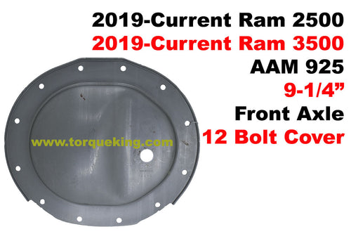 2019-Current Ram 2500, 3500 AAM 9.25 CAD Axle