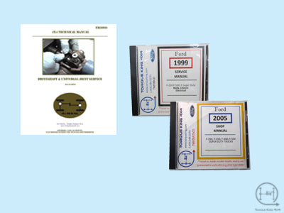 Manuals & Tech Info 1999-2016 Ford SD Front CV DS