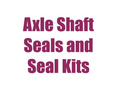 Axle Shaft Seals & Kits 1974-1991 J-Series Dana 44