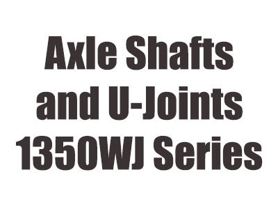 Axle Shafts & U-Joints 1993-1997 Ford Dana 28IFS