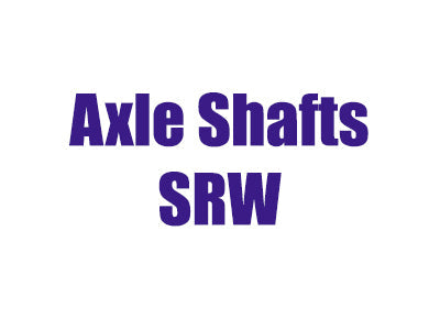 Axle Shafts 2019-up Ram 3500 SRW 12" Rear