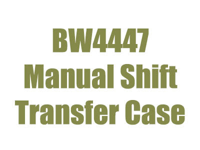 2012-2018 Ram BW4447 Manual Shift Transfer Case