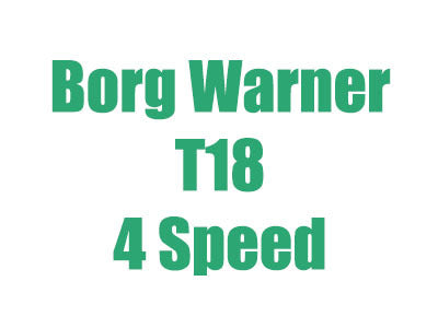 1966-1979 BW T18 4 Speed Manual Transmission